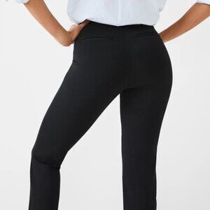 SPANX Ponte Slim Straight Classic Black Pants